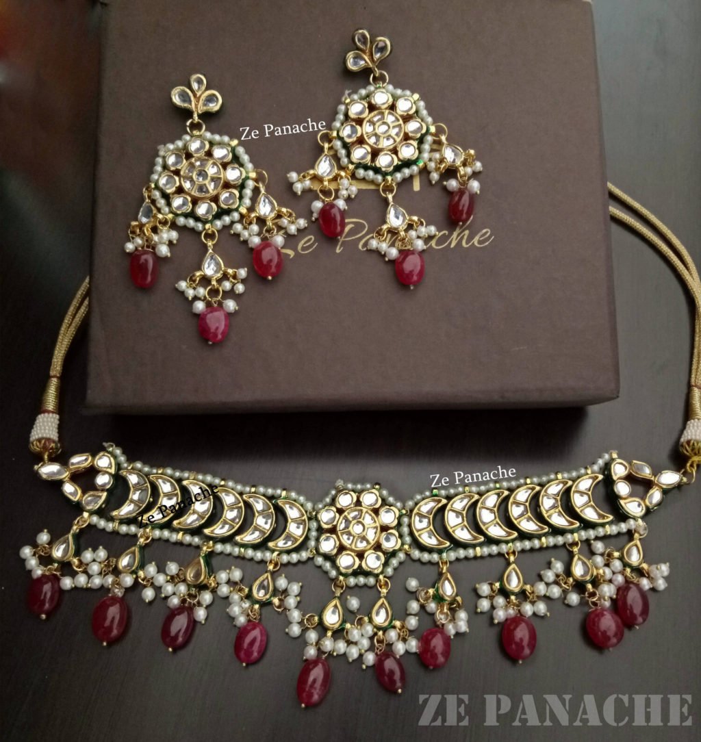 Chand Choker Red