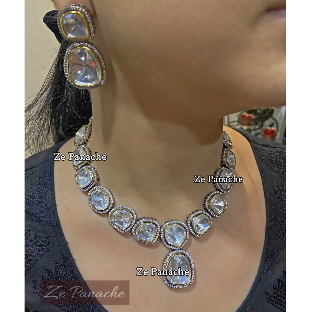 Aanchal Polki Necklace Set
