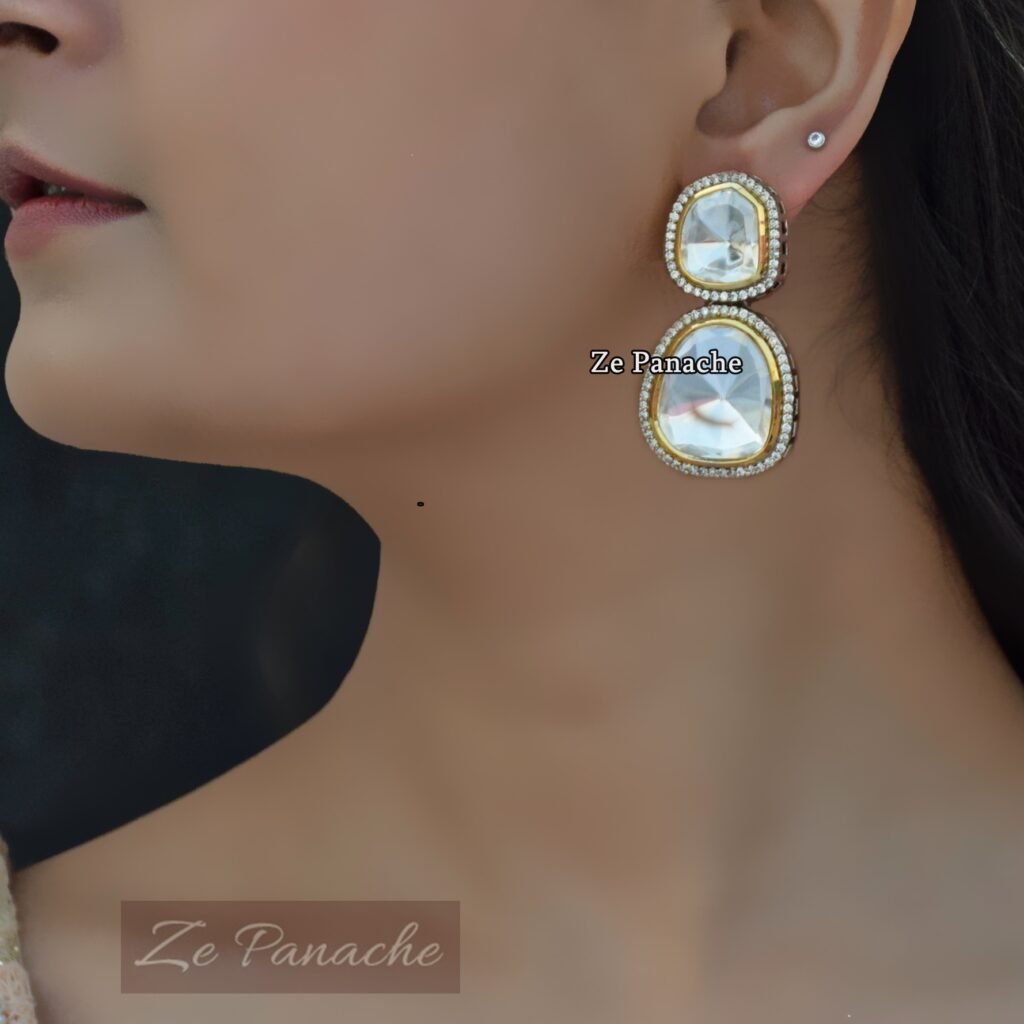 ANCHAL POLKI EARRINGS