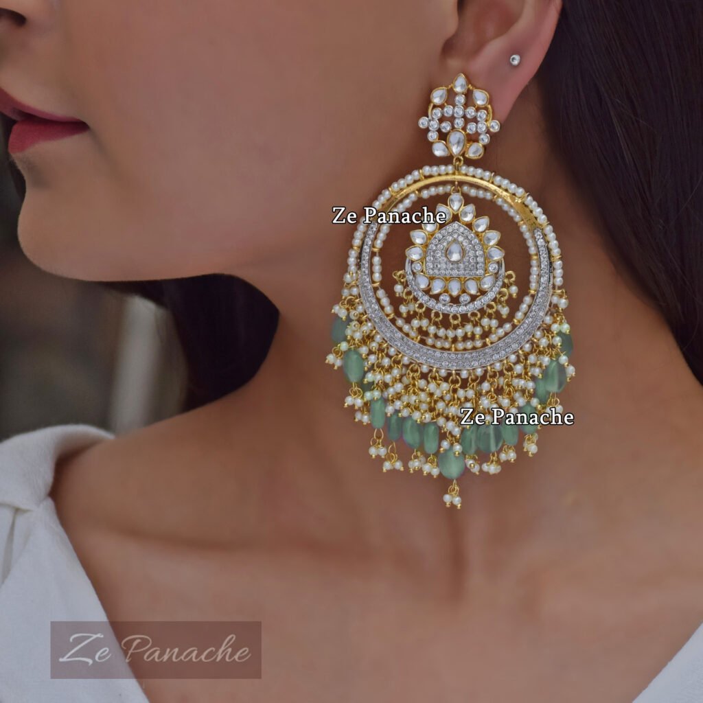 BHUMI MINT GREEN CHANDBALIS