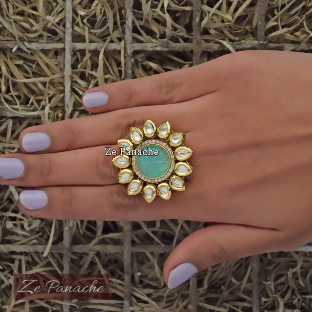 SAKEENA GREEN RING