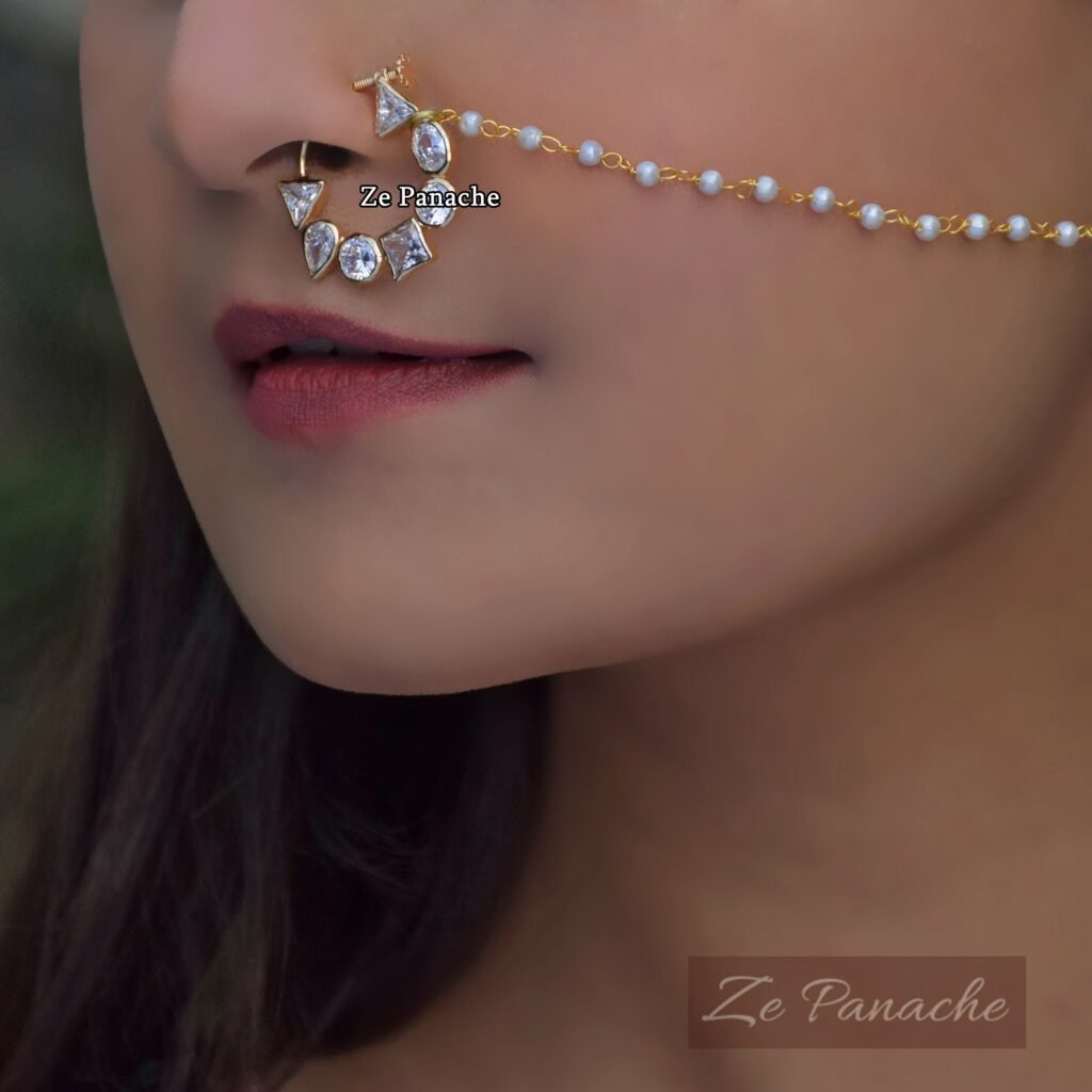 SONAM PEARL CHAIN NATH