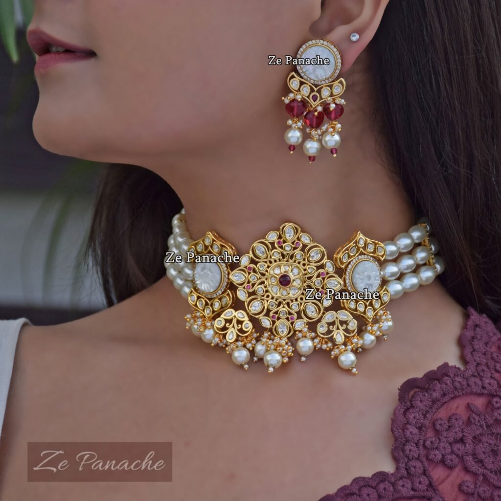 ZAHRA CHOKER SET