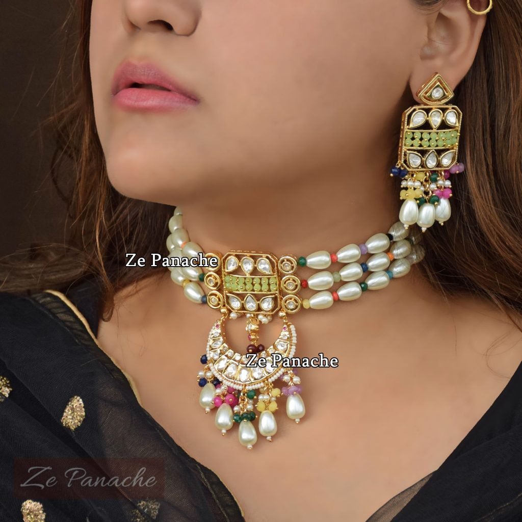 SHAHISTA POLKI CHOKER SET