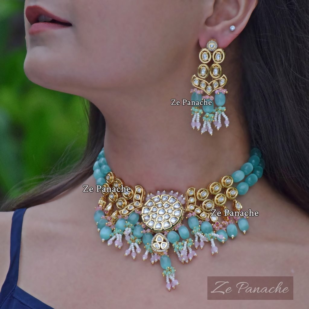 KAAMEH POLKI CHOKER SET