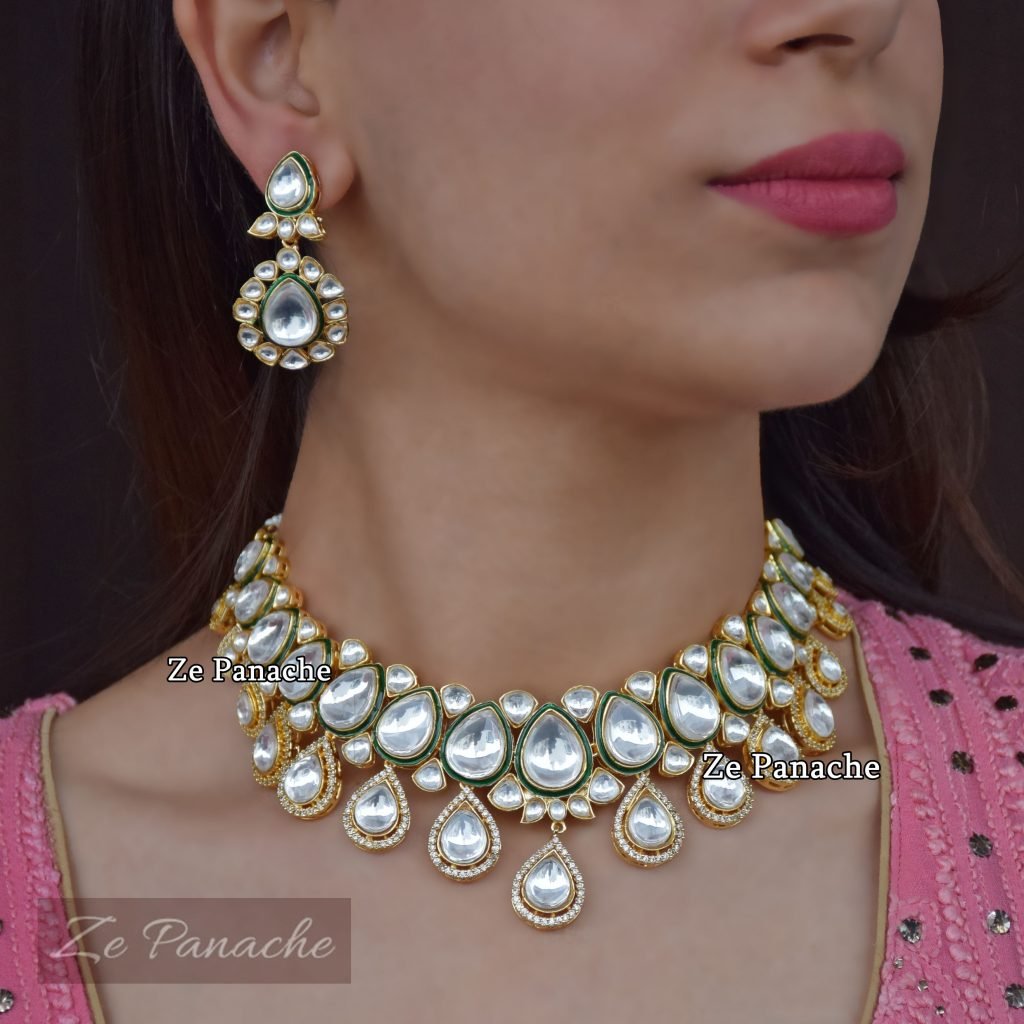 AZEENA POLKI NECKLACE SET