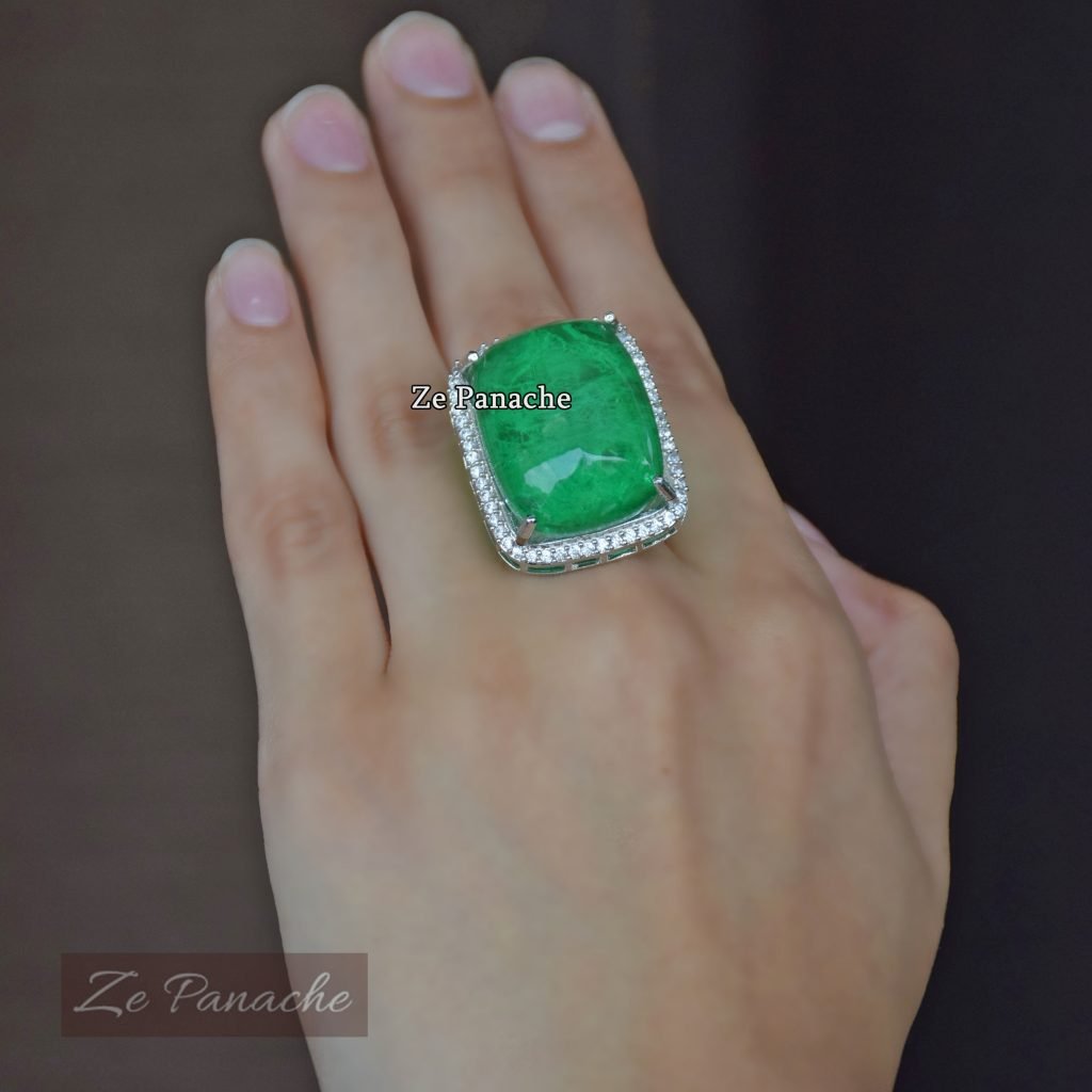 AYLIN GREEN RING