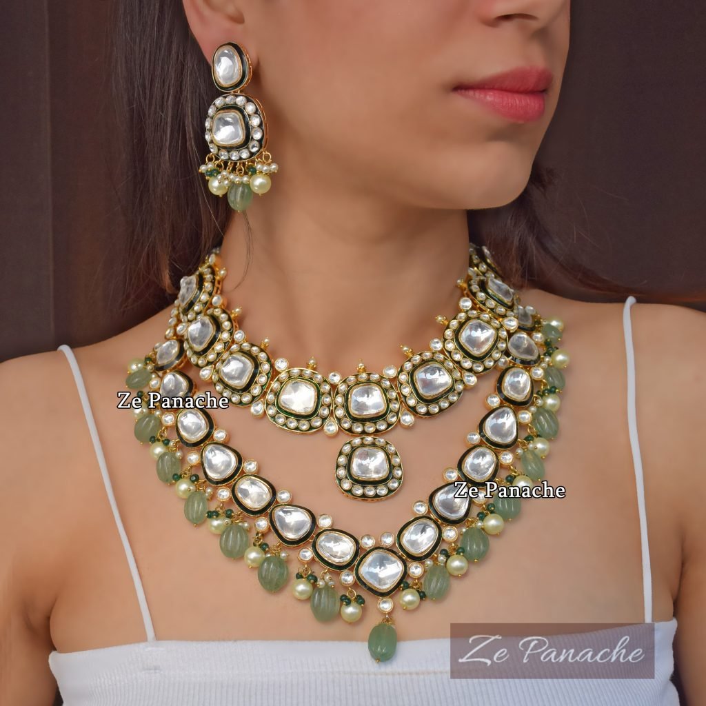 MEENAL POLKI NECKLACE SET