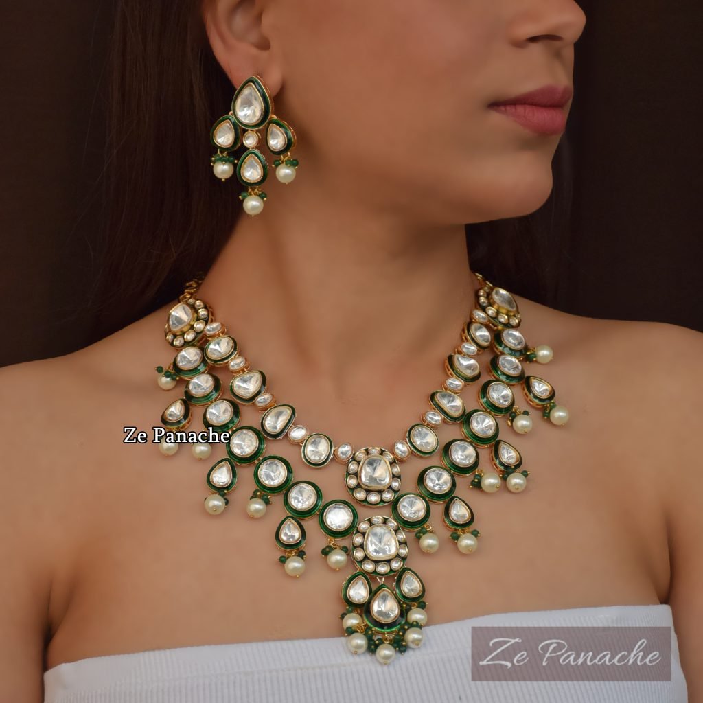 SYNA POLKI NECKLACE SET