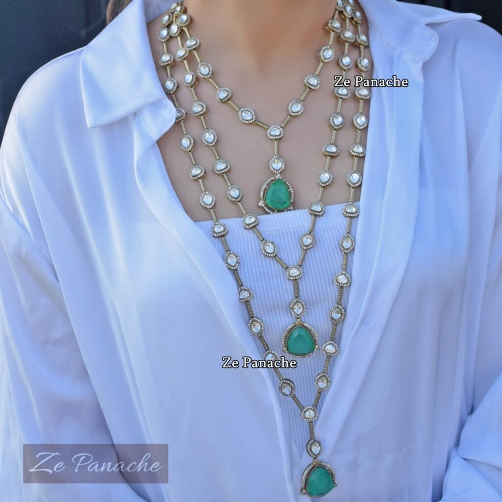 ZIAN POLKI NECKLACE SET